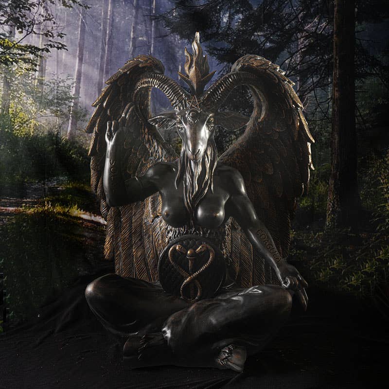 Baphomet Statue 24 inch Halloween Decor C/1