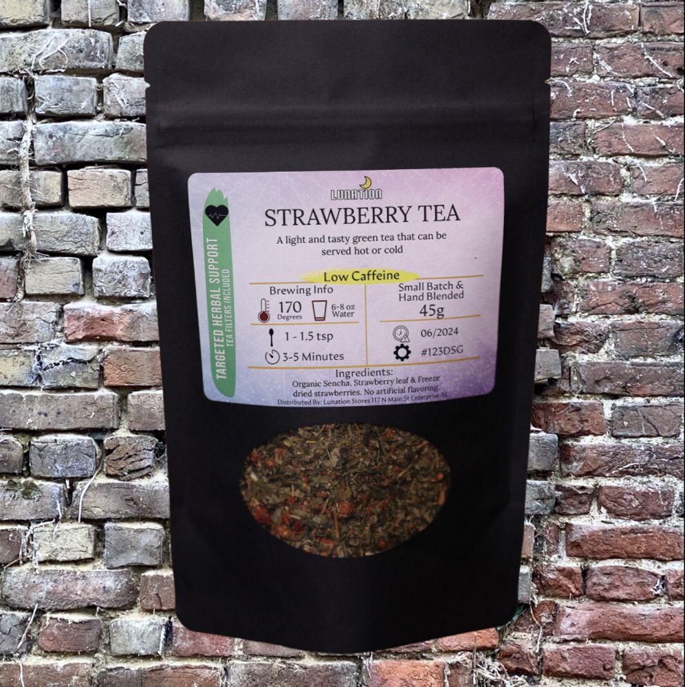 Strawberry Green Tea 45g LS
