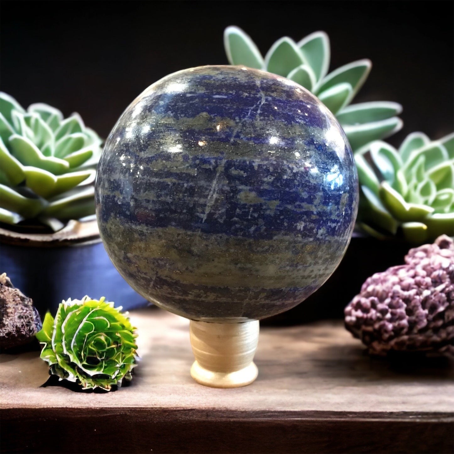 Lapis Sphere AAA Afghanistan