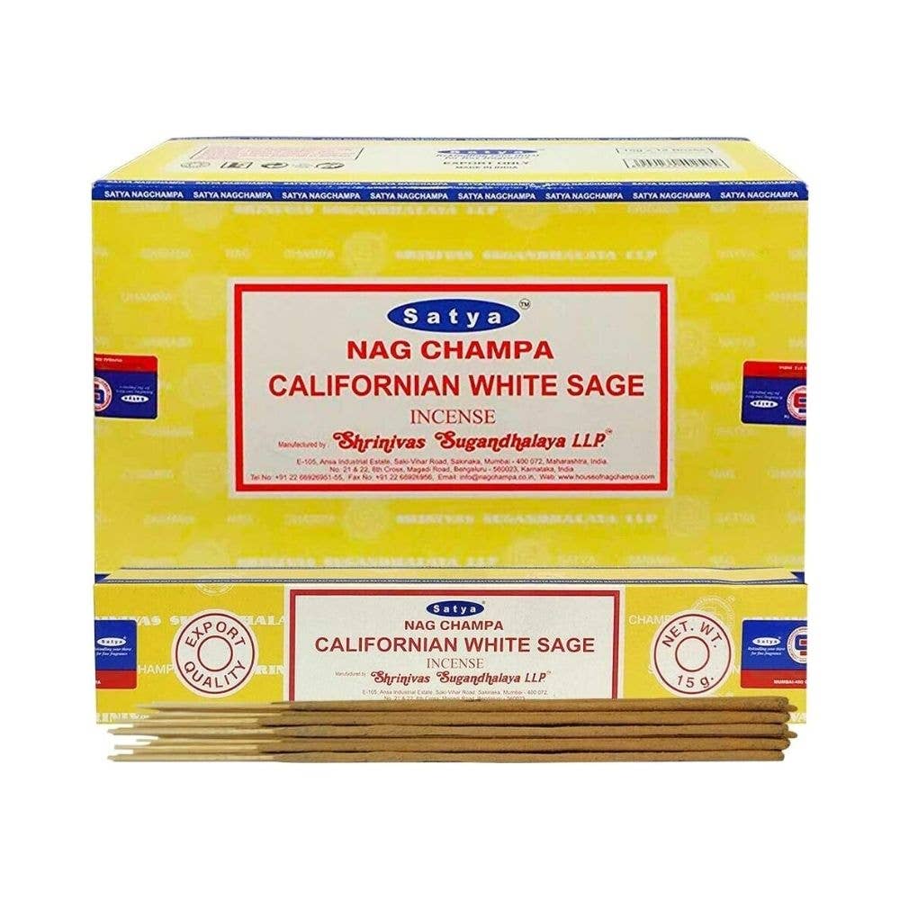Satya Incense, California White Sage