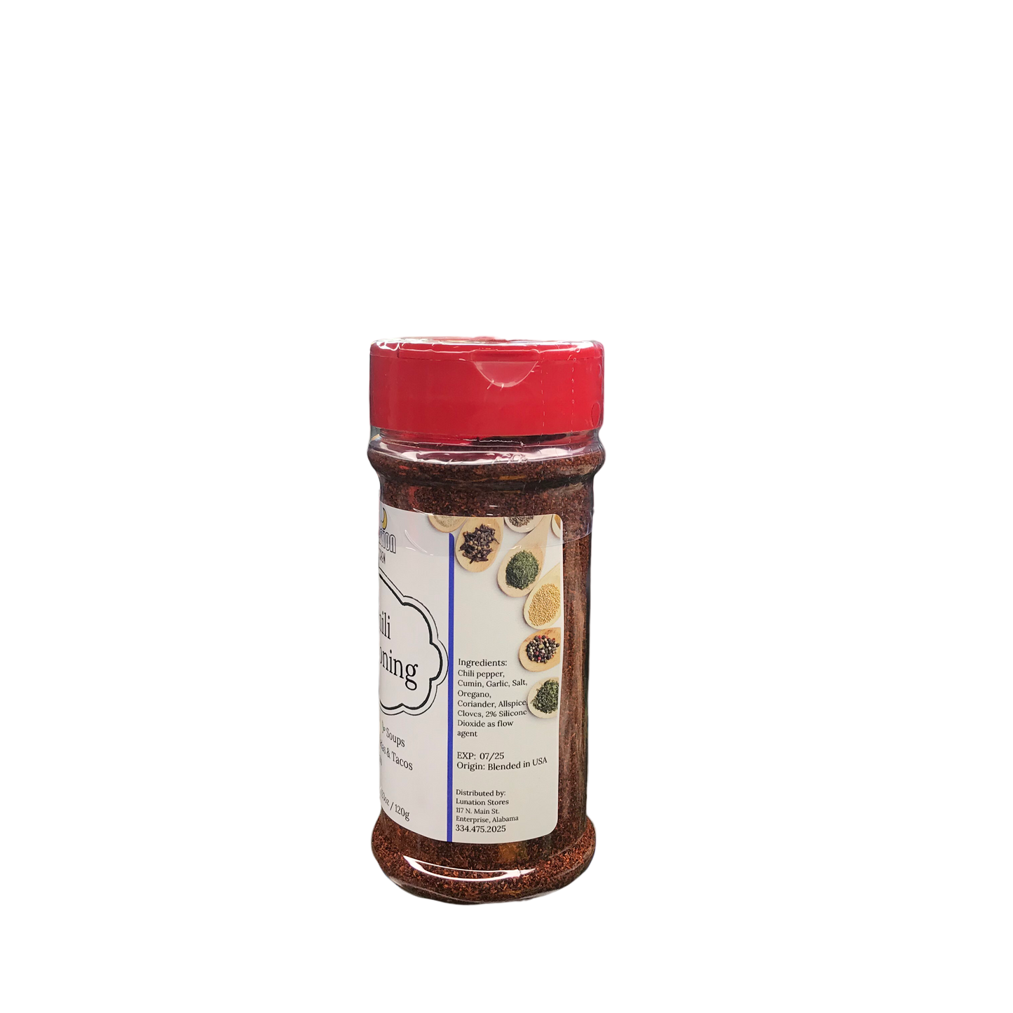 Chili Seasoning Spice Jar 90g