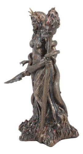 Hecate Statue Bronze C/6