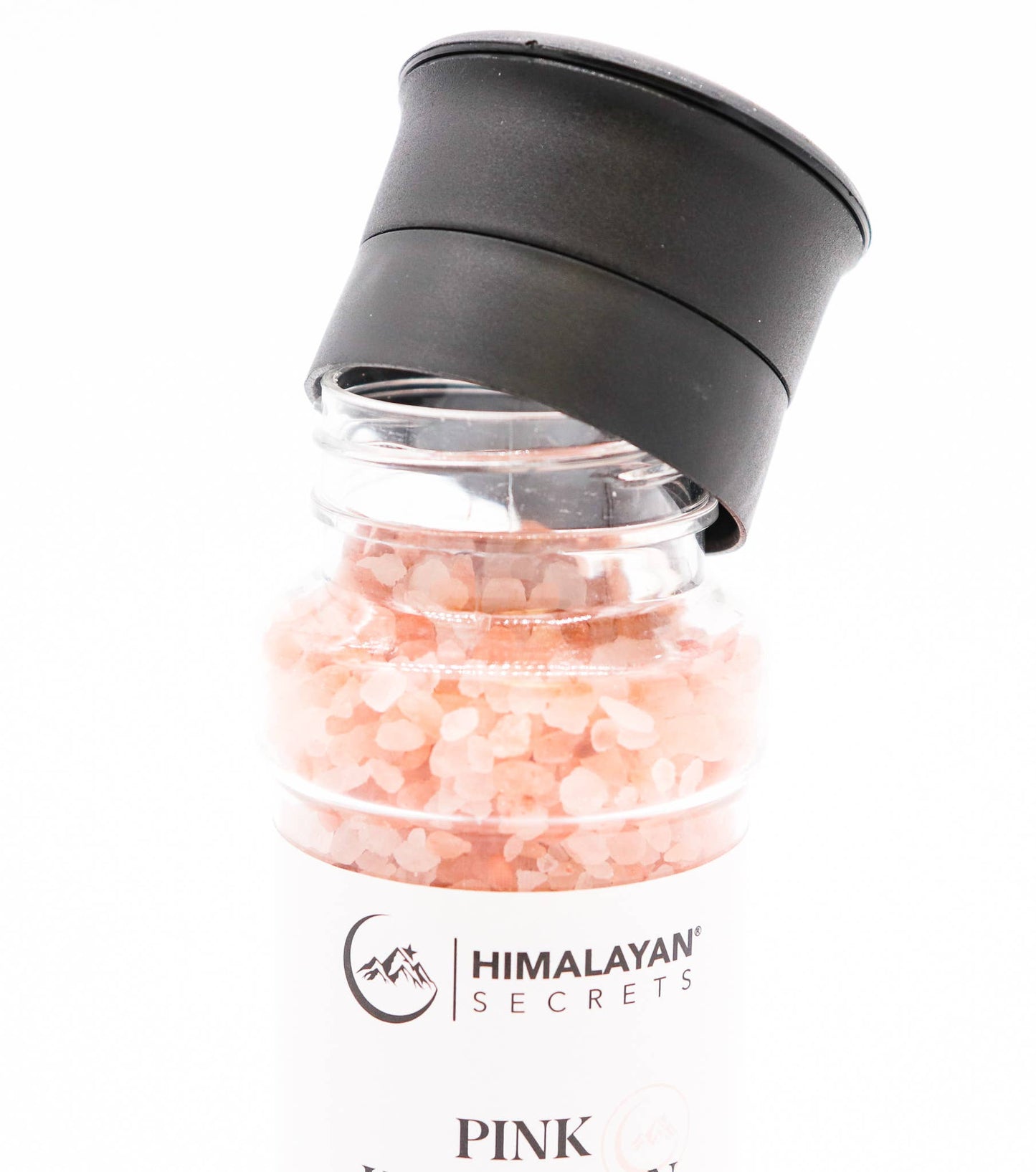 8 oz Edible Himalayan Dark Pink Salt - Coarse Grinder