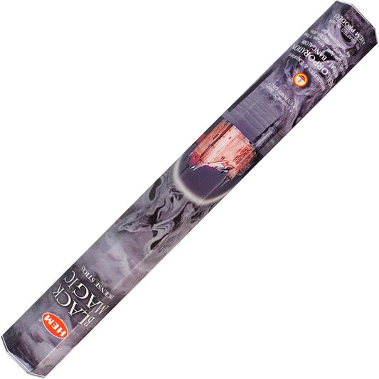 Black Magic Hem Hexagonal Pack Incense 20 Gr