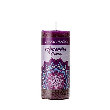 Chakra Magic Answers Candle