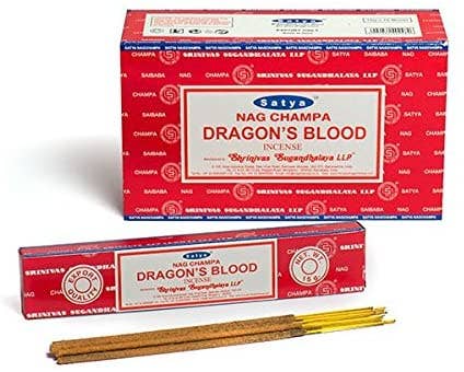 Dragon's Blood Satya Incense Sticks 15 Gram Pack