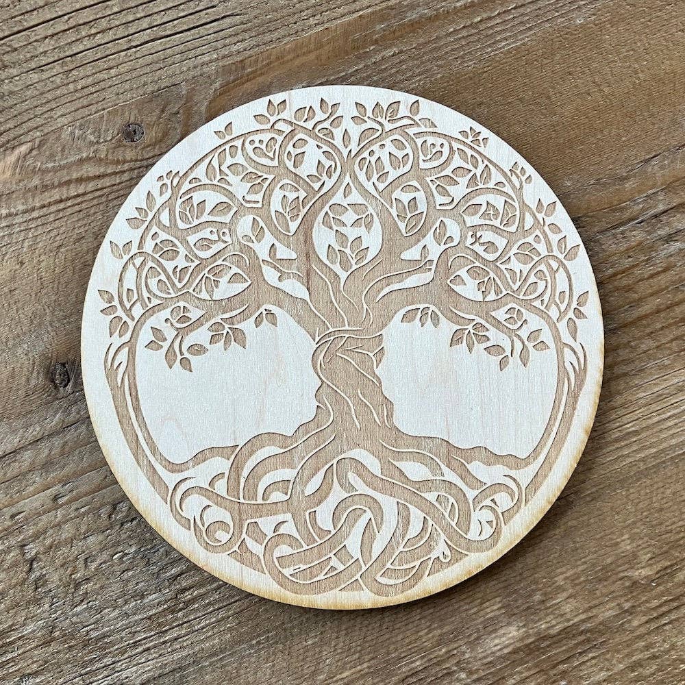 Celtic Tree of Life Crystal Grid 11-12"
