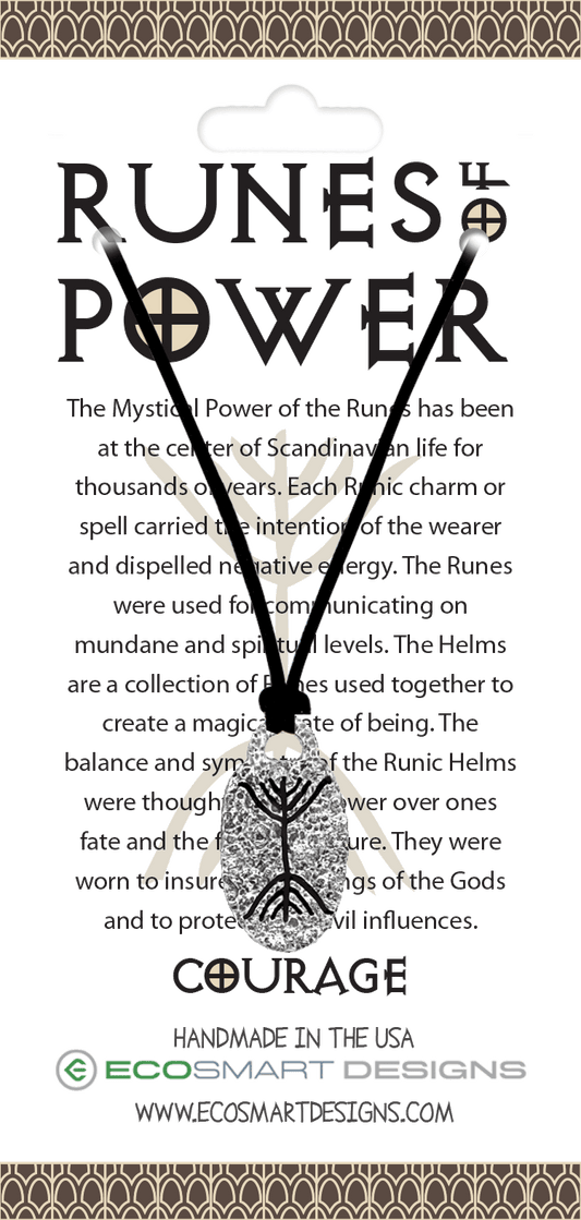 Runes of Power To Bring Courage charm on