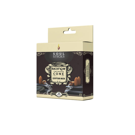 Egyptian Musk Soul Sticks Backflow Incense Cones
