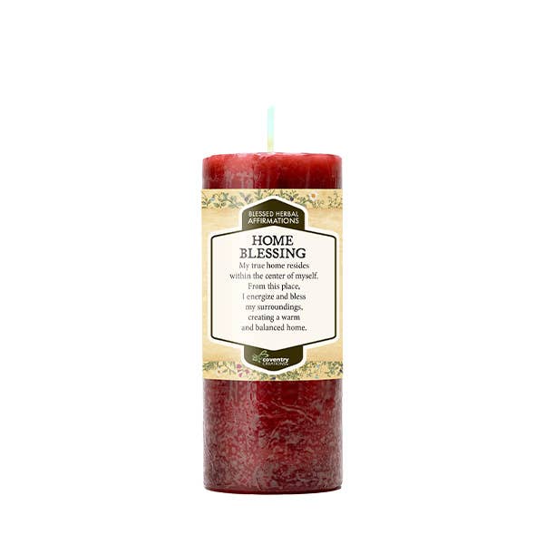 Affirmation Home Blessing  Candle