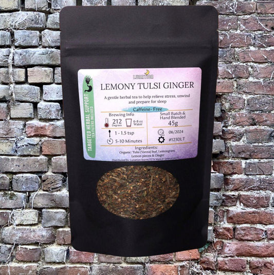 Lemony Tulsi Ginger Tea 45g LS
