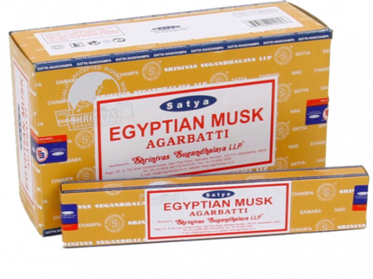 Egyptian Musk Satya Incense Sticks 15 Gram Pack