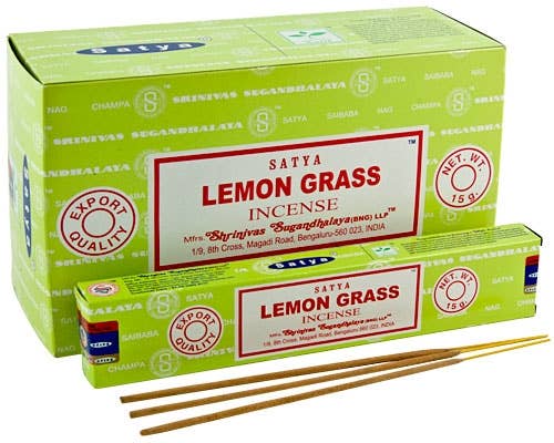 Lemon Grass Satya Incense Sticks 15 Gram Pack