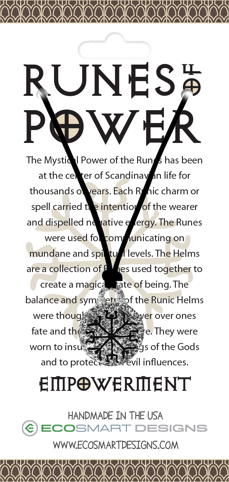 Runes of Power Helm of Empowerment charm on