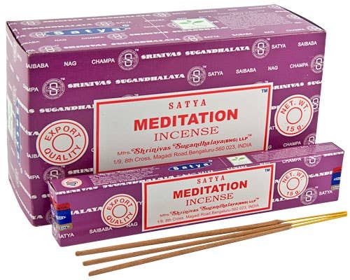 Meditation Satya Incense Sticks 15 Gram Pack