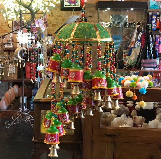 Bucket Mobile With Bells