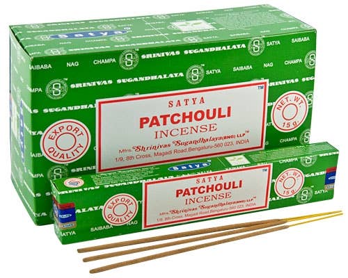 60s Patchouli Satya Incense Sticks 15 Gram Pack