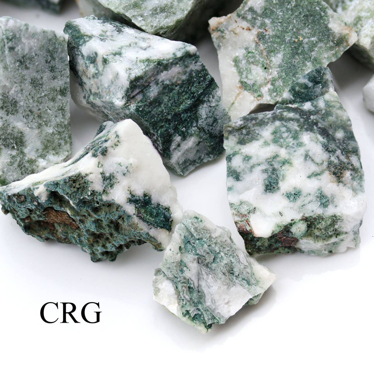 Tree Agate Rough from India 25-40mm Avg
