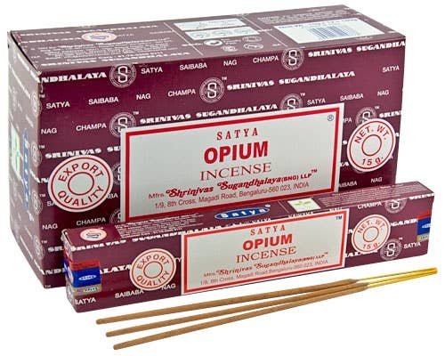Opium Satya Incense Sticks  15 Gram Pack