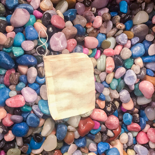 Mystery Stuff A Bag Tumbled Stones 1/4"-2" Average 1/2 pound
