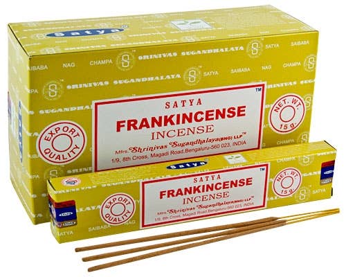 Frankincense Satya Incense Sticks 15 Gram Pack
