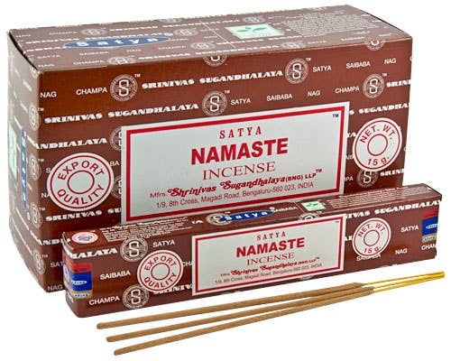 Namaste Satya Incense Sticks 15 Gram Pack