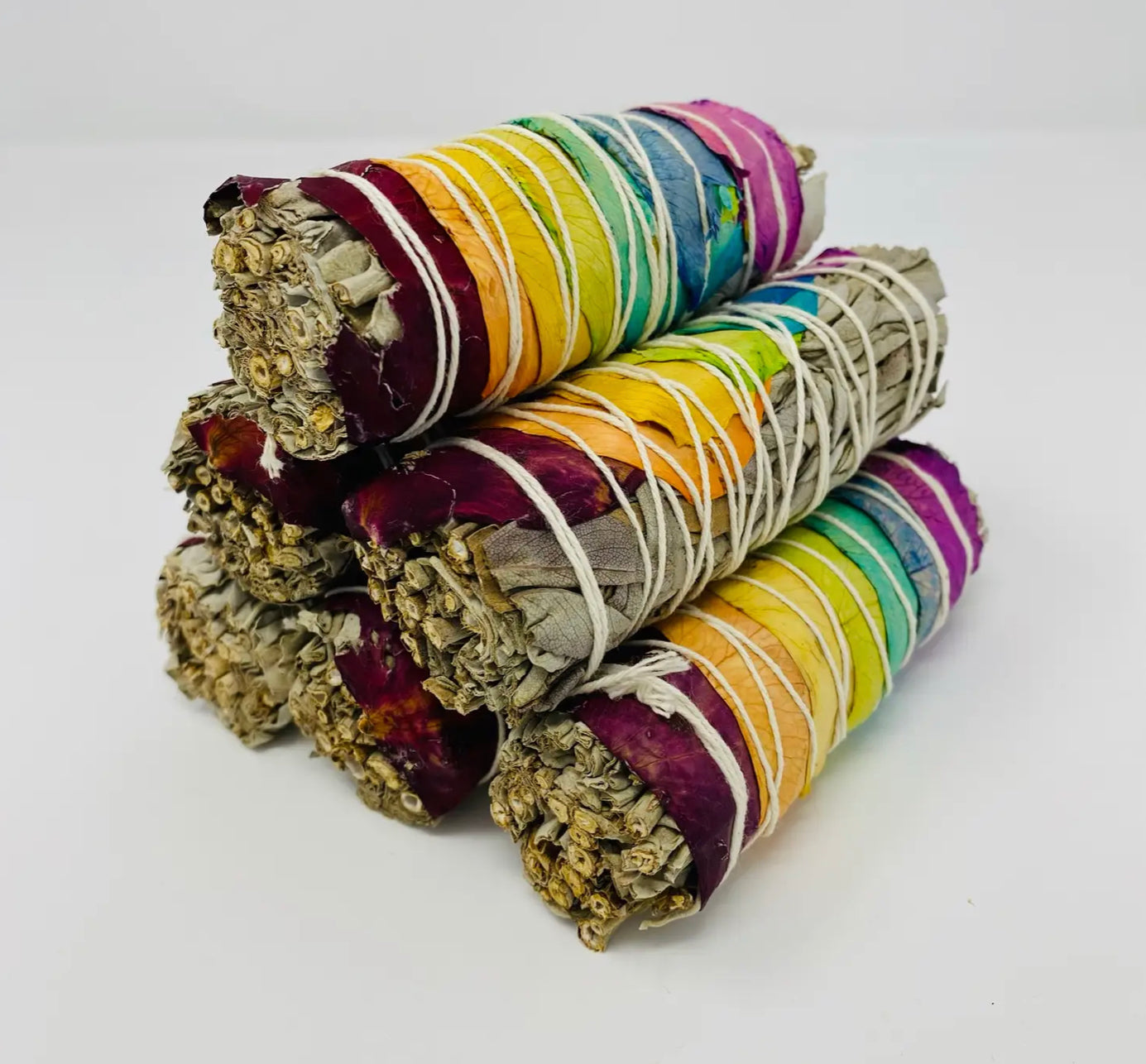 Mini White Sage Chakra Petals